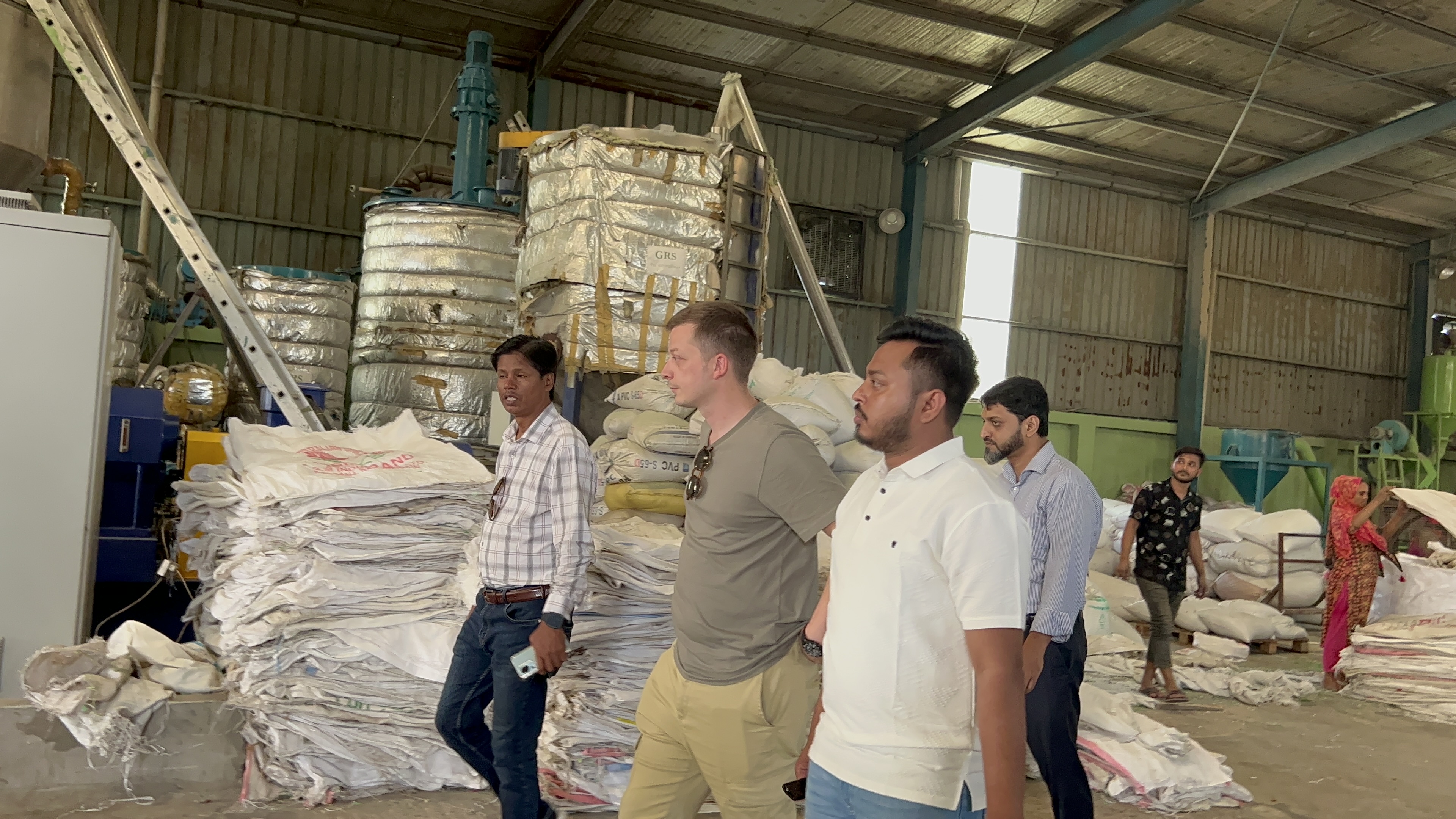 During the inspection